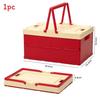 Foldable Multifunctional Pp Storage Bin With Handle For Kitchen And Pantry Organization