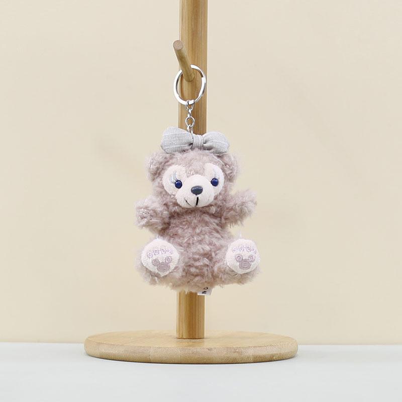 Adorable Duffy Bear Plush Keychain Soft Toy Cute Doll Accessory For Bags