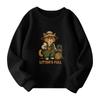 Kinder Sweatshirt Jungen Mädchen Rundhals Sport Sweatshirt Lässiger Pullover Sweatshirt Sportshirt