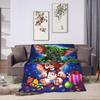 Christmas Horror Movie   Warm Blankets G-Gremlins Gizmo Camping Plush Bedding Throws Home Decor Flannel Bedspread Sofa Bed Cover