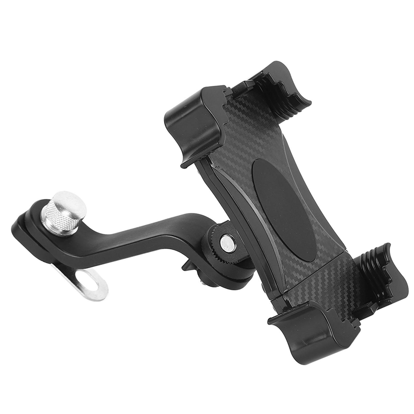 

Motorcycle Navigation Phone Bracket with Charging Cable Black Universal Navigation Motorcycle Phone Mount for Motorbike