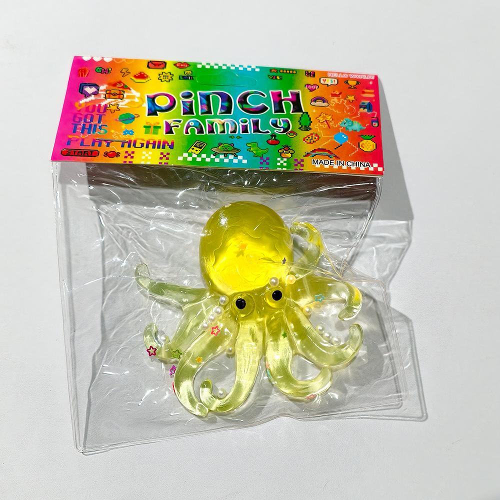 Squishy Meereskrake Knet-Fidget Simulation Stressabbau Langsames Rückfedern Dehnbar Sensorische Dekompression Geschenk