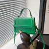 Fashionable Minimalist Small Square Handbag For Women With Unique Stitching Details