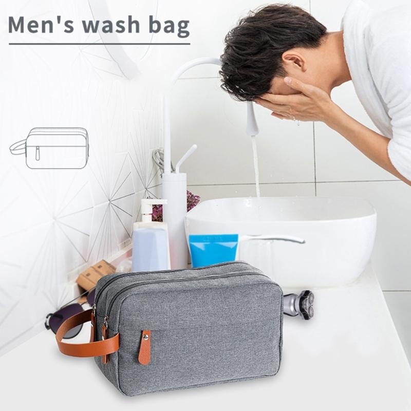 Large Capacity Travel Toiletry Bag Cosmetic Bags Portable Makeup Bag Multifunctional Storage Pouch for Women Men