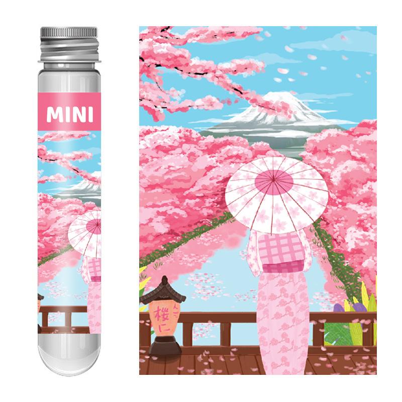 Van Gogh Ayçiçekleri 150 Mini Test Tüpü Bulmaca Dünyaca Ünlü Resim Serisi Seyahat Bulmaca DIY ÇerçeveYC-M