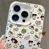 Full-Screen Shin-chan iPhone 17 Case - Silver, Compatible with 15 Pro Max/14 Pro/13/16 Pro