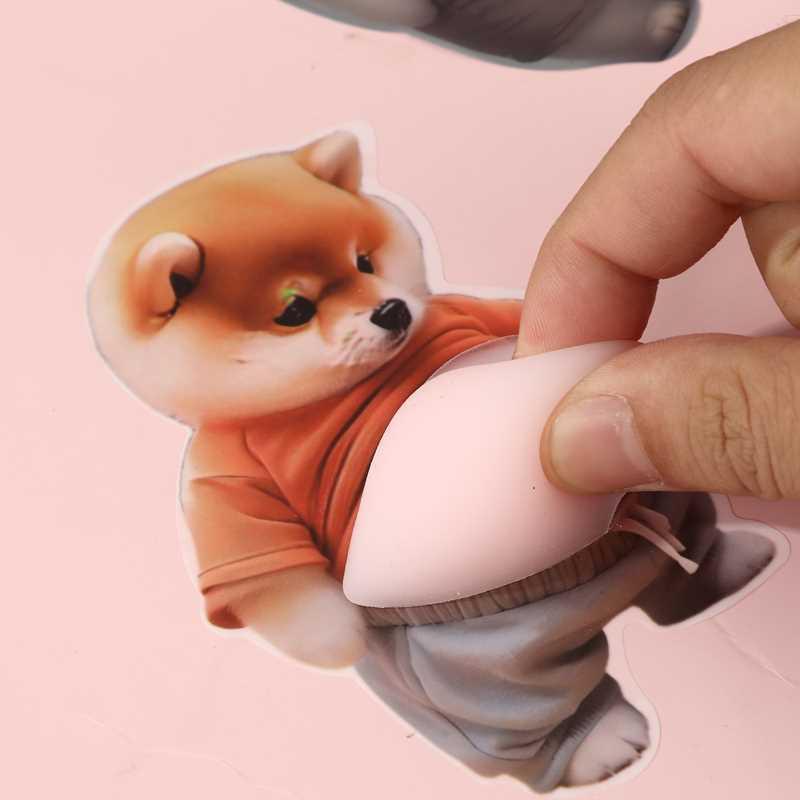 New 3D Cute Puppy Kitten Sticker Squeezable Shiba Inu Phone Case Decoration Children's Birthday Party Favor Festival Supplies