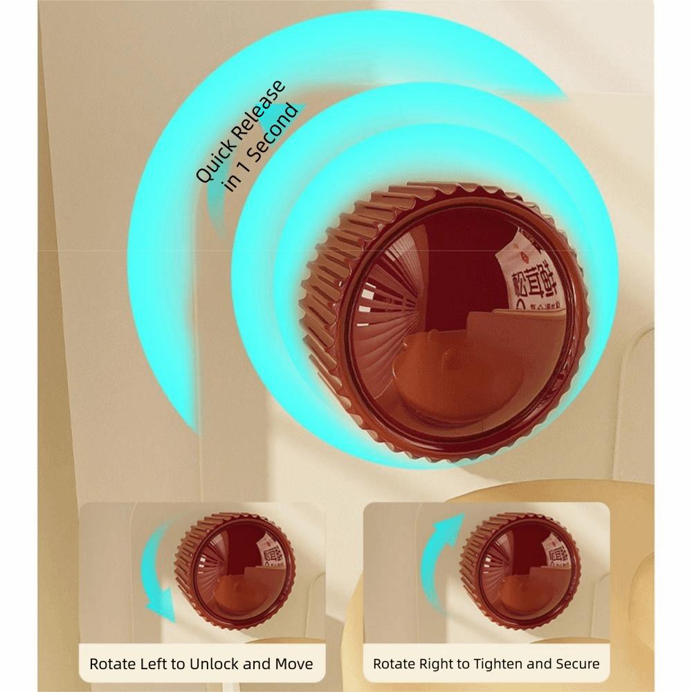 Adjustable Divider Wall Mounted Spice Organizer Hanging Bathroom Stand Condiment