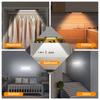 Smart Motion Sensor Cabinet Light Dimmable Wardrobe Light Under Cabinet Light 3 Color Temperatures with Rotating Sensor