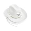 Pentagram Cowboy Hat Star Sequin Birthday Party Hats Cowgirl Hats Women Performance Hat For Adults Party Hats Cosplay