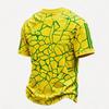 Men's Short Sleeve Graphic T-Shirt with Soccer Print, Breathable & Comfortable Neck, for Fan Celebrations