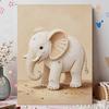 Pearl DIY Art Painting Cute Elephant Handcrafted Picture Indoor Wall Ornament Relaxing Leisure Hobby Exquisite Home Decoration Gift