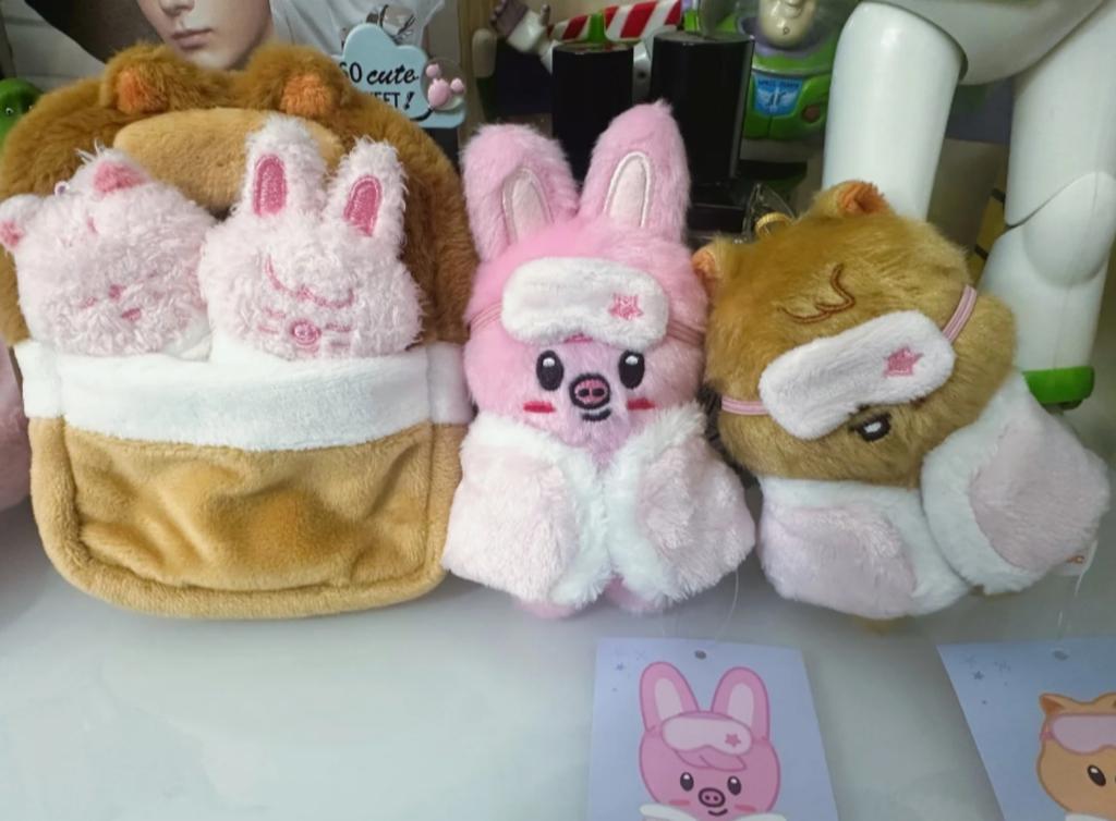 SKZ Seoul FM Show Week Same 10cm Baby Cloak Baby Clothes Keychain Fang Can Doll Doll Fan Support Gift