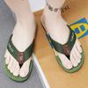 Summer Men's Fashionable Casual Breathable Slippers Sandals Beach Shoes Herringbone Slippers Home Slippers