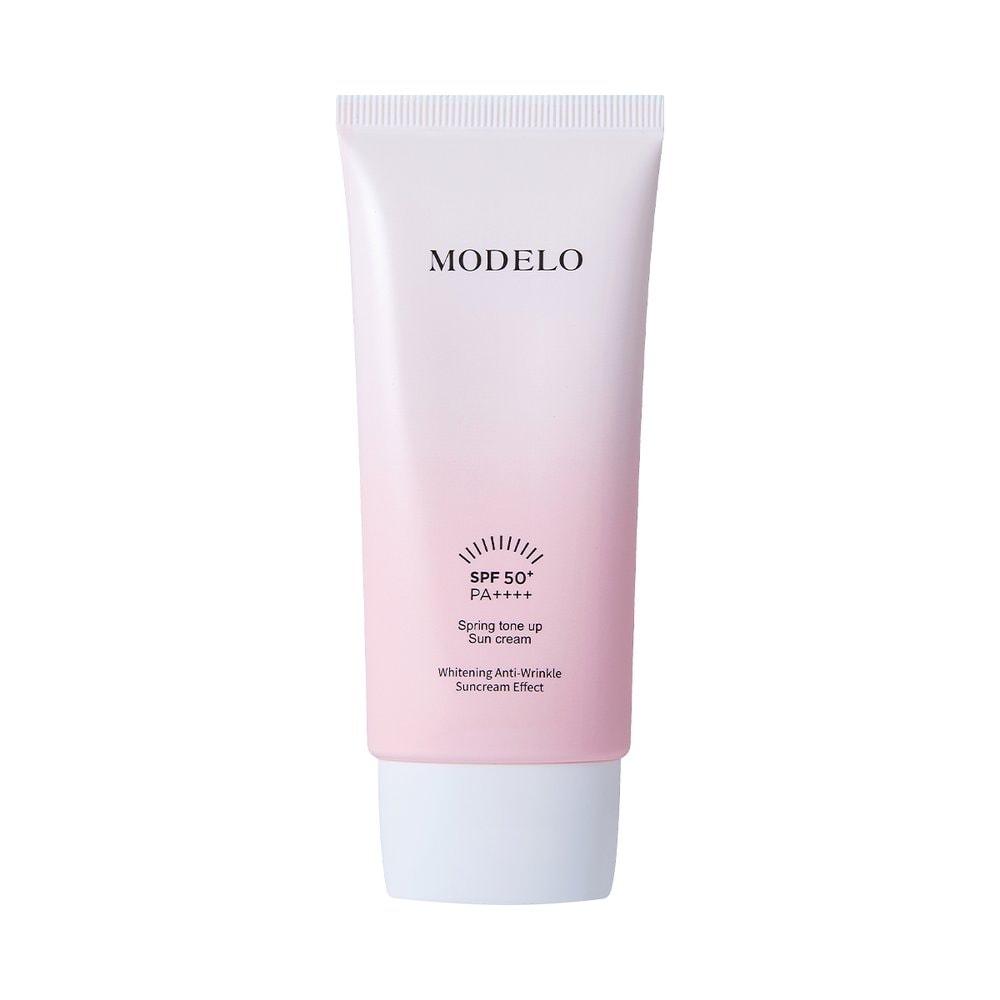 

MODELO Весенний тонизирующий солнцезащитный крем 50 мл (SPF50 + PA ++++)