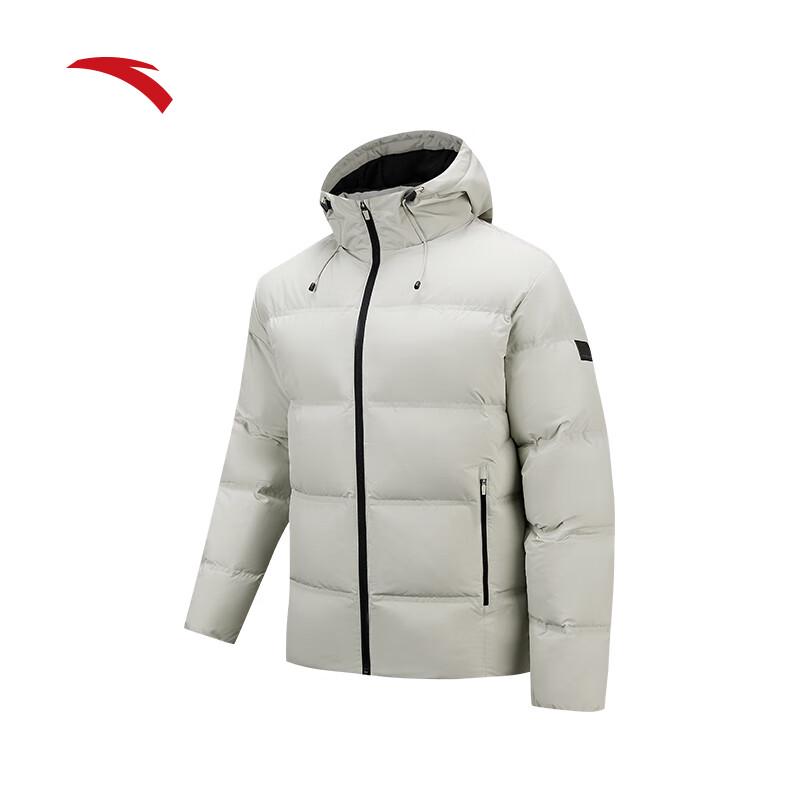 Anta Men's Six-Degree Core Seamless Hooded Down Jacket