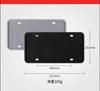 Silicone License Plate Frame GM American Cars Black License Plate Frame Bracket Anti-Rust Anti-Sound Weatherproof Auto Parts