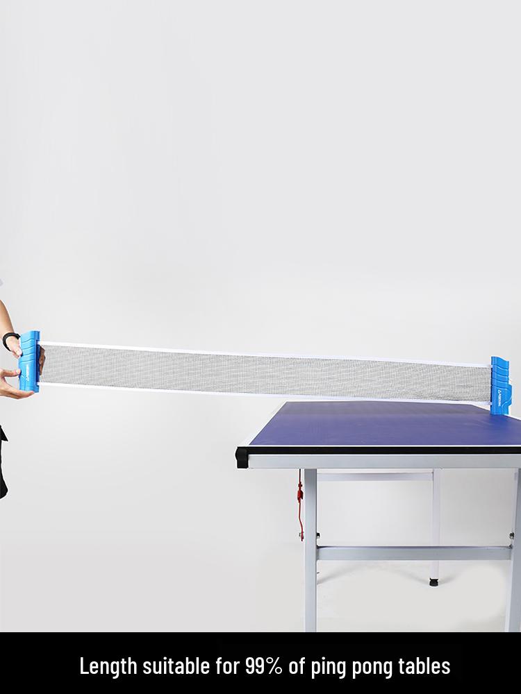 Retractable Portable Table Tennis Net for Indoor/Outdoor Use