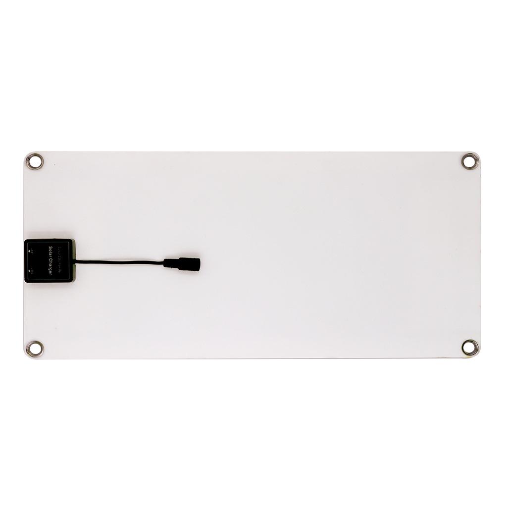 Monocrystalline 10W 18V/12V Solar Panel & 10A/100A Controller Kit for RVs