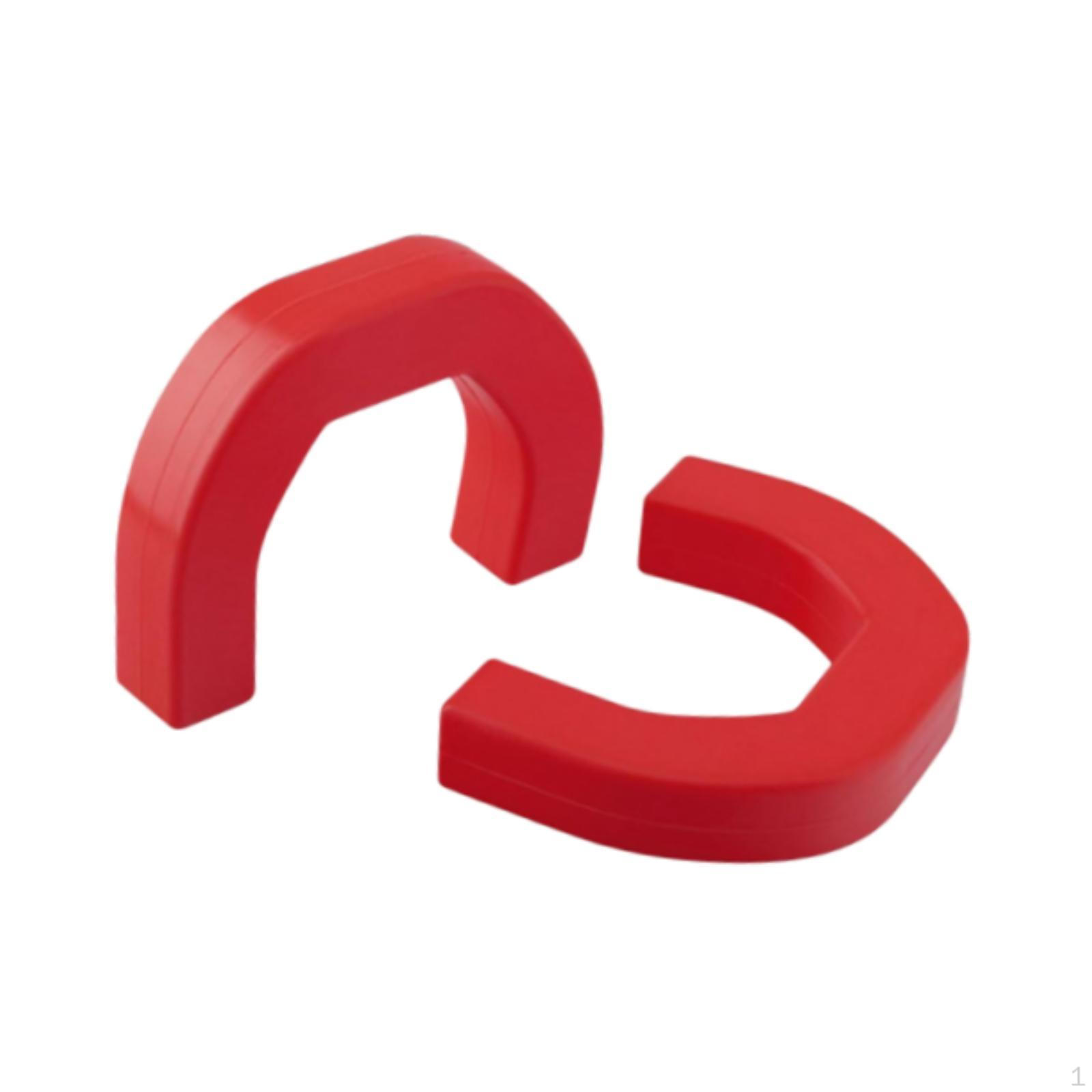 

Чехлы для передних буксировочных крюков Автомобильные аксессуары Премиум-сцепное устройство для прицепа Силикон красный