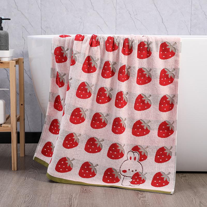 100% Cotton Thickened Quick-Dry Bath & Beach Towel - Enlarged & Premium Quality for Men