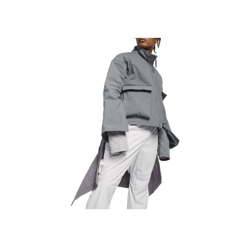 Nike X A Cold Wall Nrg Pants And Detachable Zip Long-Sleeve Jacket Unisex Outerwear Grey AQ0430-065