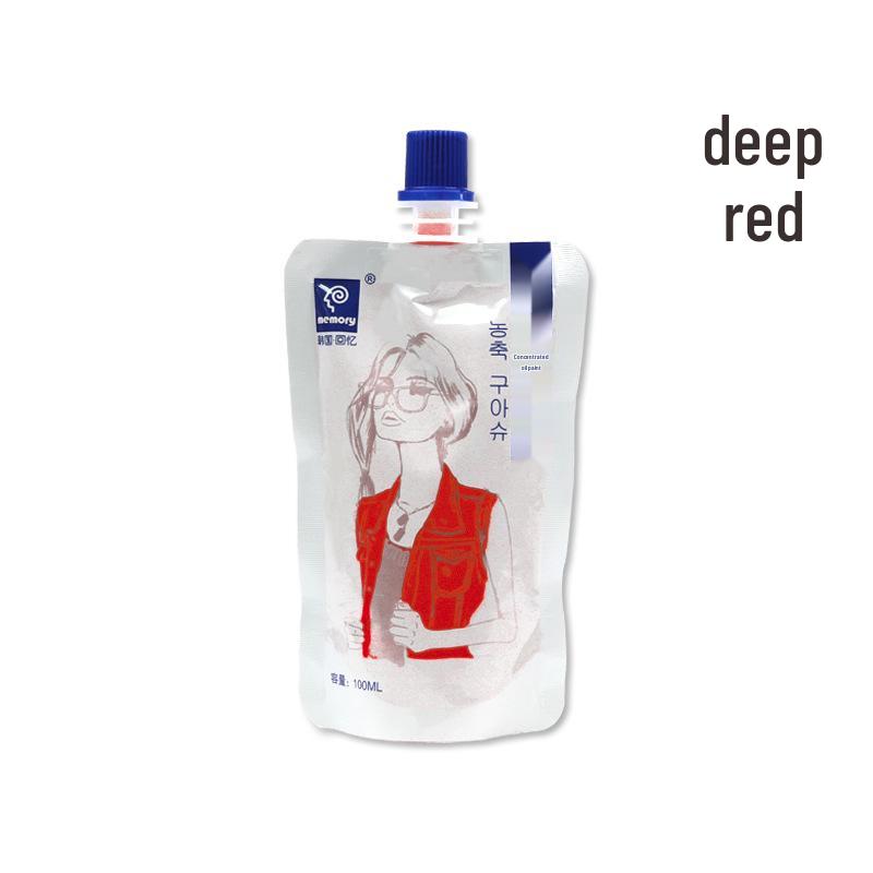 Portable 100ML Memory Gouache Paint with Refill - Ideal for Art Exams and Student Training