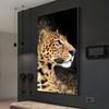 Modern Animal Leopard Canvas Oil Painting Posters and Prints Nordic Wall Art Pictures for Living Room Home Decoration Cuadros