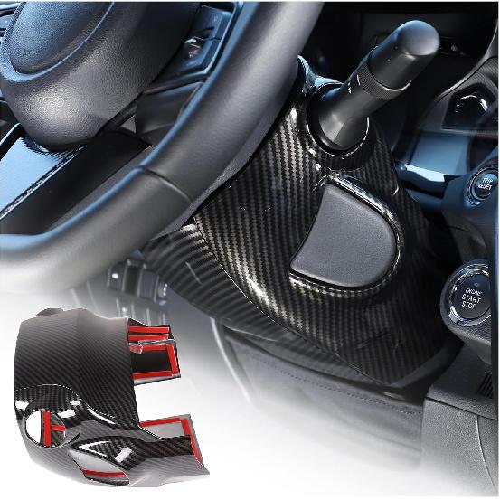 Car Steering Column Cover Trim Compatible with Subaru WRX 2022 2023 2024 Car Steering Wheel Base Trim Cover Protection Frame Interior Accessories