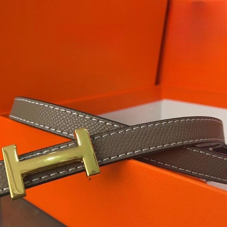 

1 women s cowhide belt, high-end smooth buckle, two-layer cowhide simple fashion trend casual pants with young people 100cm