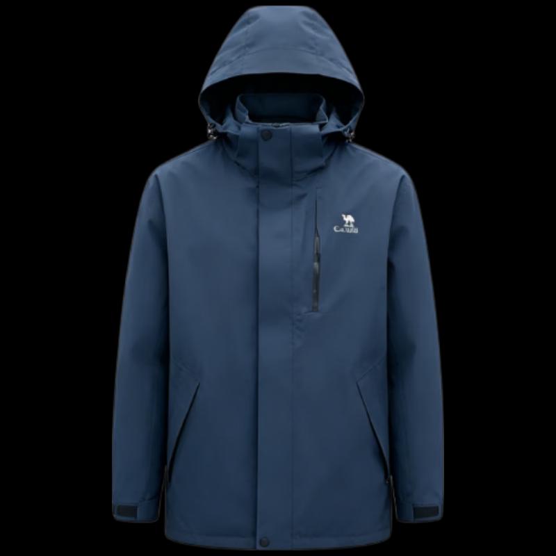 CAMEL Men's 3-in-1 Fleece-Lined Outdoor Jacket
