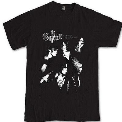The Gazette Gazetto T-shirt Japanese Visual Kei Cotton Tee Unisex T-Shirt S-2XL Unisex T-Shirt