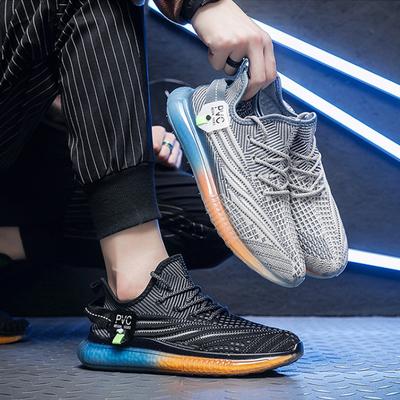 Summer Breathable Flying Woven Men's Shoes, Men's Sports Shoes, Casual Shoes, Trendy Net Shoes, Men's Shoes