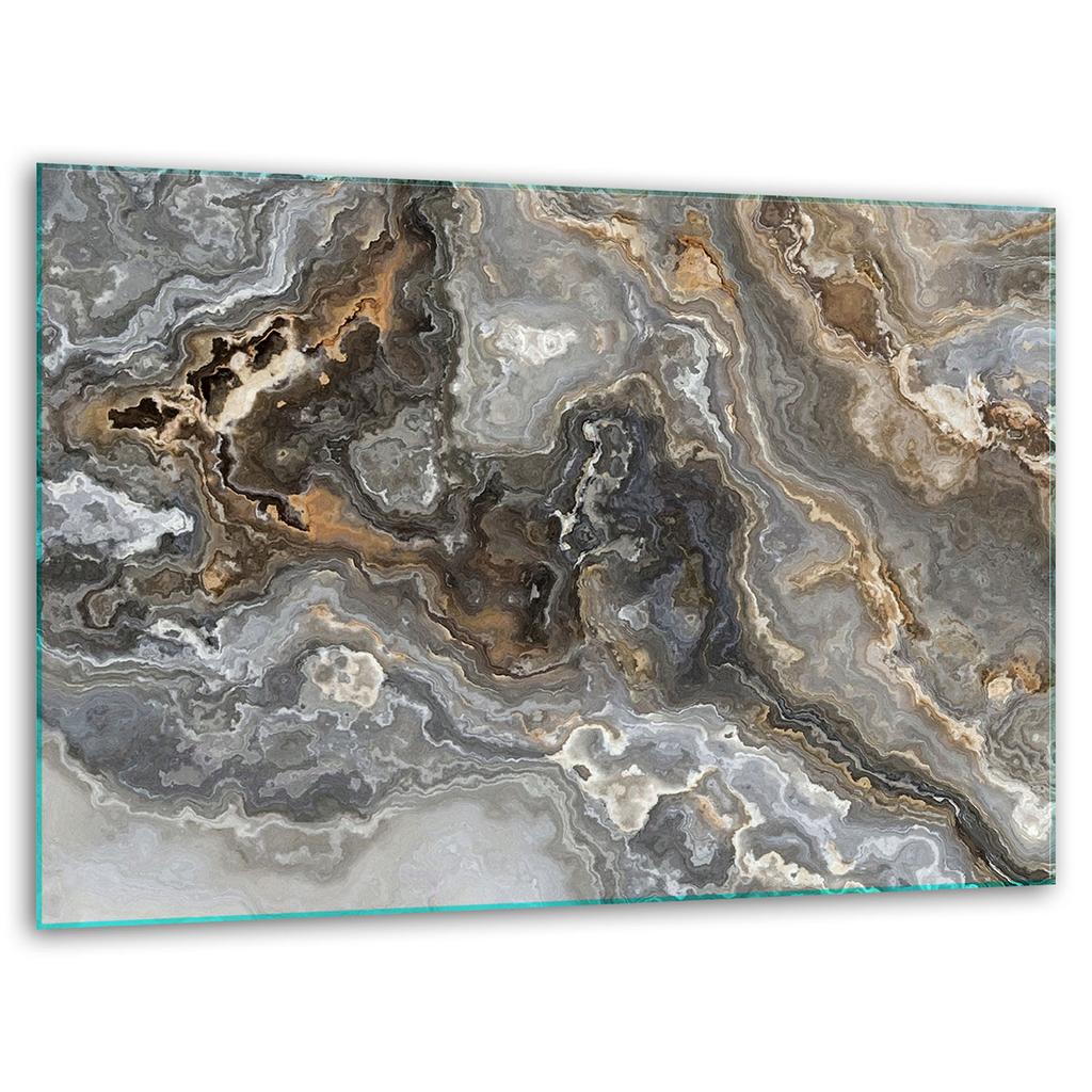 Szklana Deska Do Krojenia Podstawka 40X30 Marmur