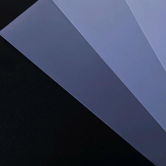 30 ks Průhledné desky A4 Velikost Letter Průhledné L-Typ Pouzdro na dokumenty Plastové obaly na papír pro kancelářské školní potřeby