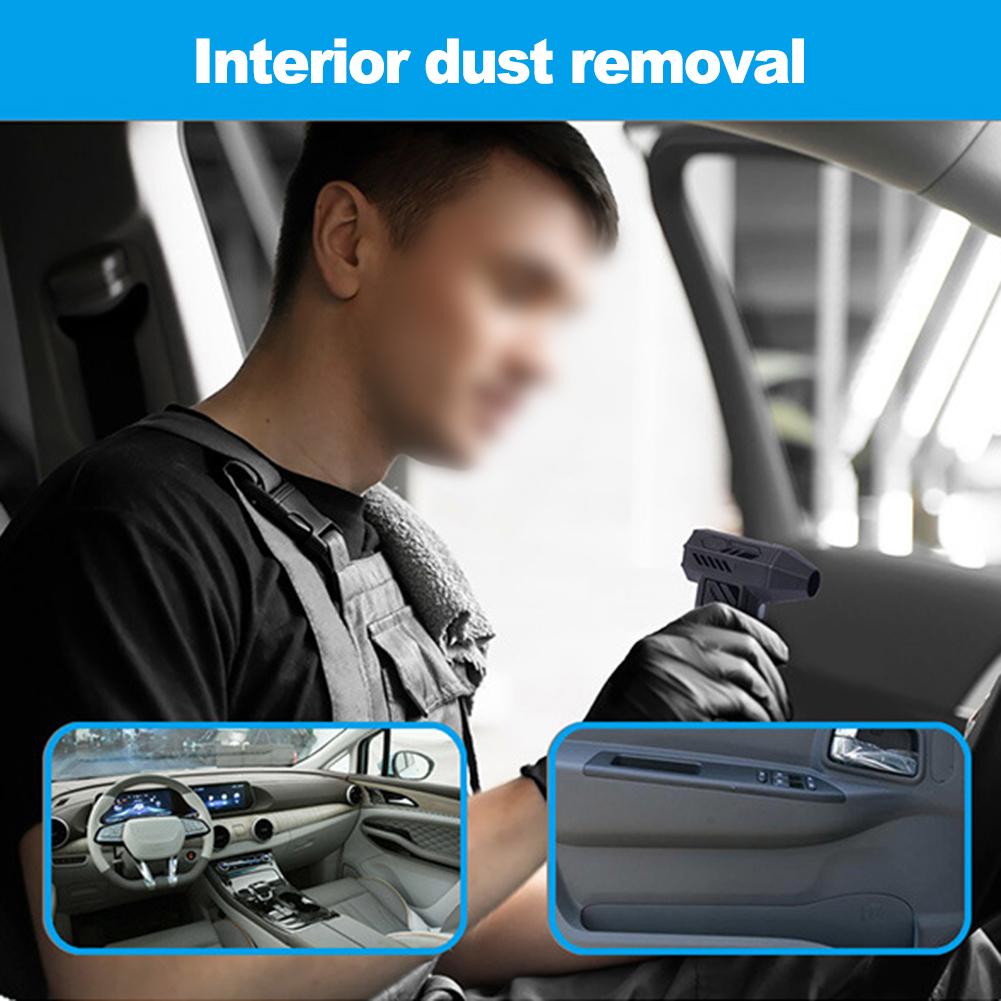 Dry Mini Blower 110000RPM Air-Blower Super Turbo Powered Dust Blower Violent Fan Car Dust Blower Car Accessories