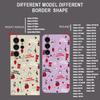 Christmas Gifts Pattern Phone Case For Samsung Galaxy A56 A17 A26 A16 A36 A55 A54 A53 A15 S24 S25 FE S25 S22 S23 Ultra Shockproof Lanyard Cover