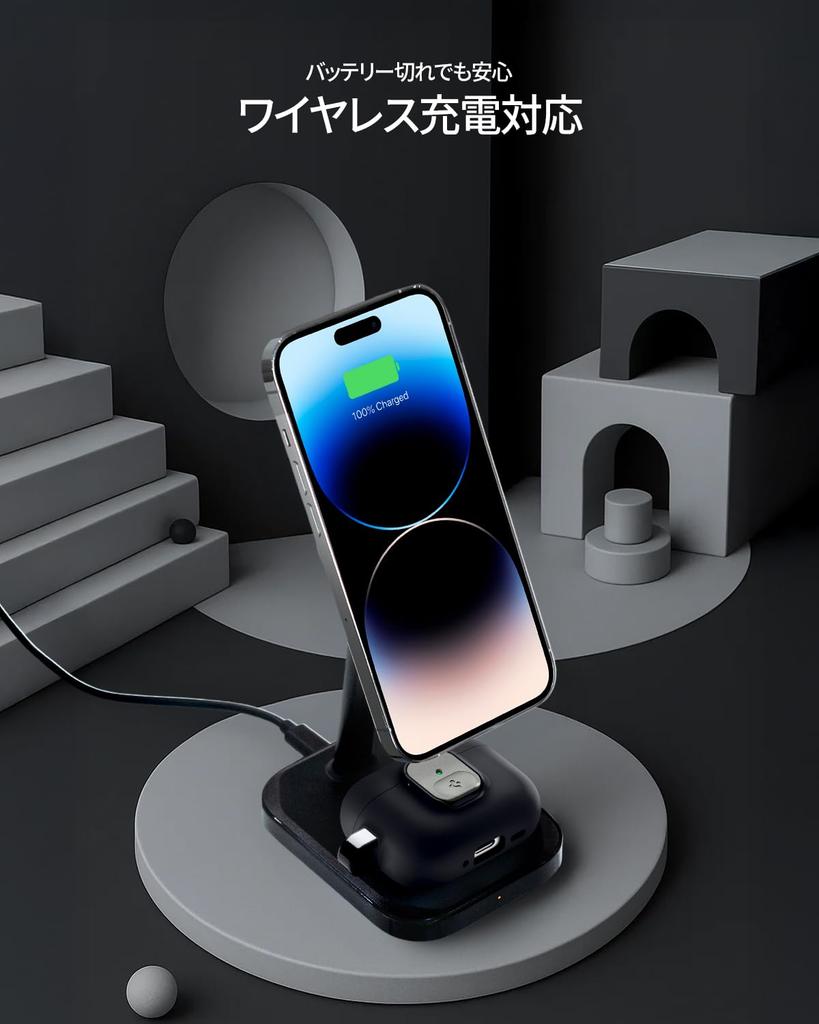 Spigen AirPods Pro 3 Compatible with AirPods Pro 3rd with Locking Loss Wireless Charging TPU and PC Carabiner Shock Charging Light Nano ACS10133 Case,