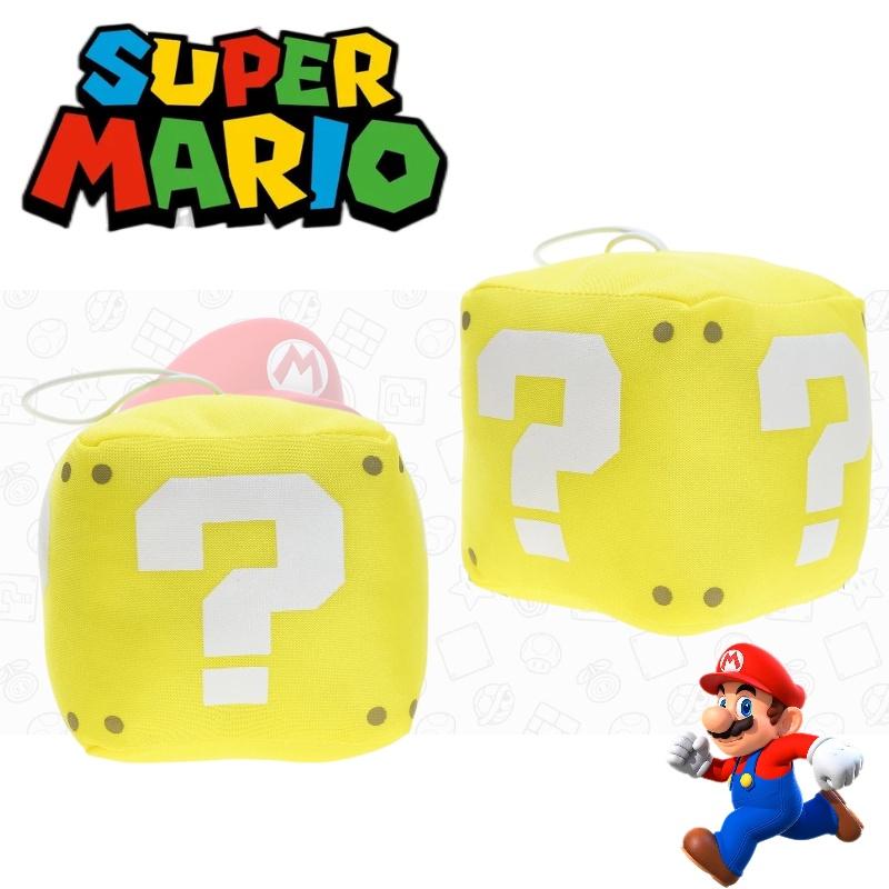 Super Mario Marioo Fragezeichenblock Goldener Würfel Plüschtier Stofftierpuppe