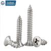 GUWANJI 304 Stainless Steel Phillips Flat Head Self-Tapping Screw