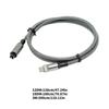 USB C Digital Fiber Optical Analog Sound Cable SPDIF Digital Sound Converter Cable for HDTV Multimedia Speaker