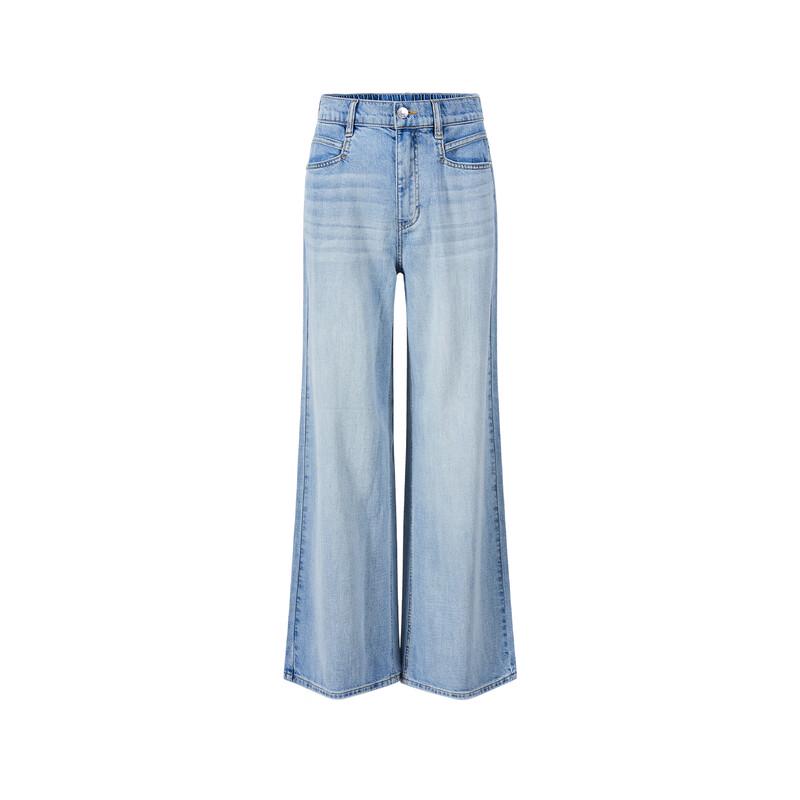 GIOVANNI VALENTINO Women's Wide-Leg Straight Jeans