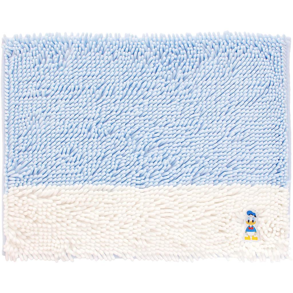 OKA Disney Mall Bath Mat Fits Approximately 45cm X 60cm Blue (Donald Duck)