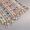 Stylish Colour Cloud Nylon Phone Lanyard Crossbody Strap Trendy Mobile Phone Accessories Versatile Lanyard Adjustable Lanyard