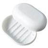 Portable Travel Soap Box Solid Color Lid Soap Dishes Hand Body Bath Face Clean Face Soaps Storage for Travel Bathroom Tools