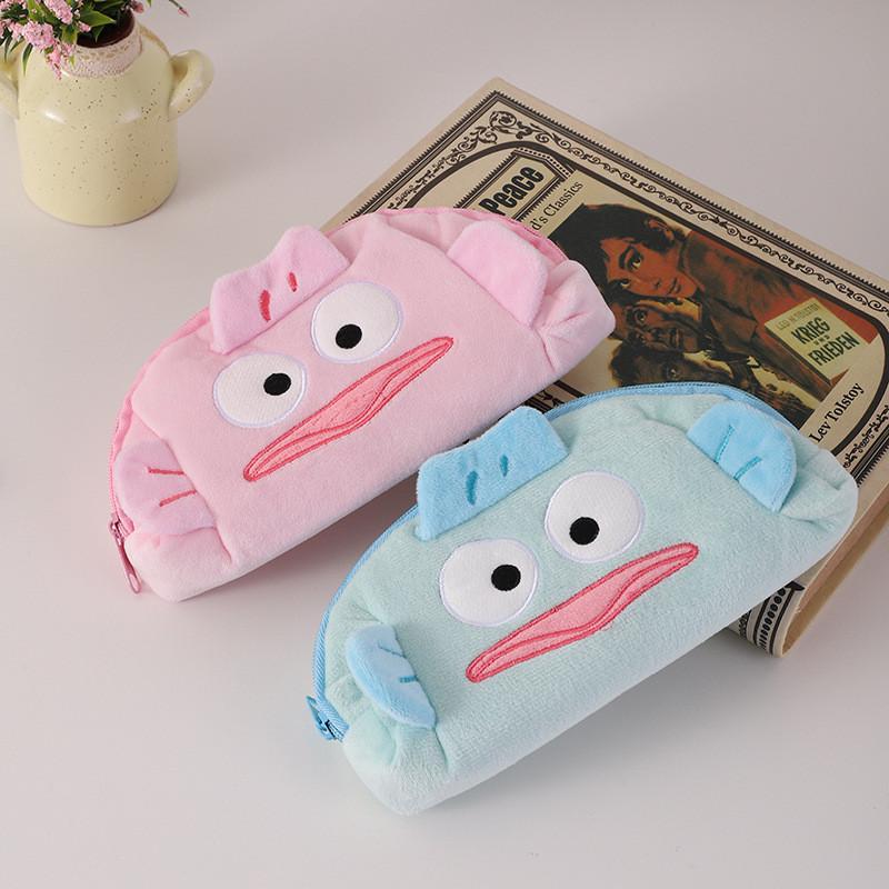 Plush Pencil Case For Girls Large Capacity Cute Kawaii Stationery Storage For School
