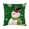 New Christmas Pillow Printed Simple Holiday Pillow Cover Home Sofa Pillow Pillowcase Cushion Wholesale