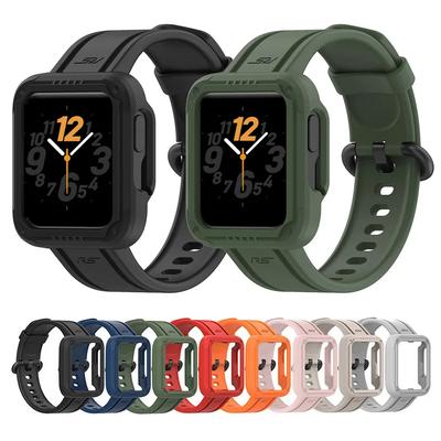 Silicone Strap For Redmi Watch 2 Lite/Horloge 2 Bracelet Watchband for Xiaomi Mi Watch Lite Wrist Band + Case