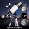 Professional Telescope 15X-150X Astronomical Observation Telescope 70mm Aperture Refractor Telescopes for Observation
