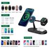 4 In 1 Wireless Charger Stand Magnetic 15W Fast Wireless Charger Station for iPhone 15 14 13 12 Airpods 3 Iwatch